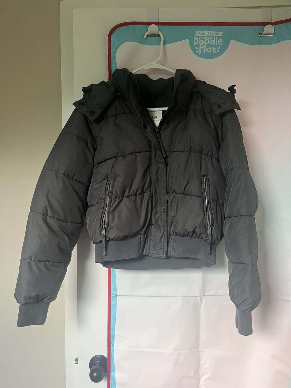 Hollister Ultimate Puffer Collection Hooded Bomber Jacket